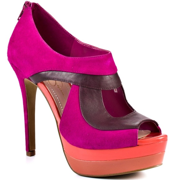 Jessica Simpson Shoes - Jessica Simpson 'Evannan' Pink Heels